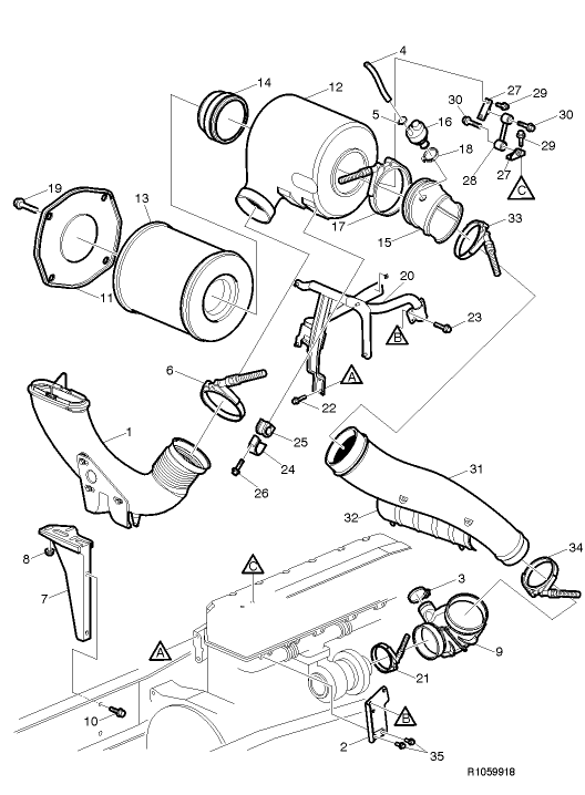 946329-volvo-auto-parts-flange-screw-ZODI