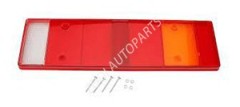 Tail lamp glass MA 1359952 78007673 8176868 417621 22660068 89993 56316 200807620 570189808 81252290244 part of truck