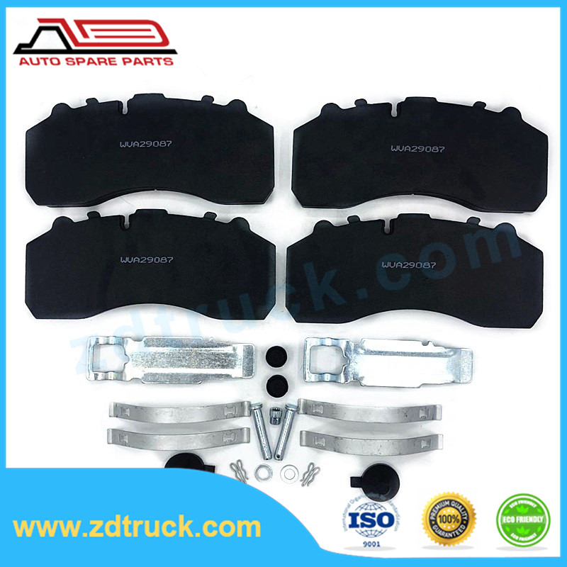China Manufacturer for Throttle Sensor - WVA29087 Brake pad for DAF truck – ZODI Auto Spare Parts