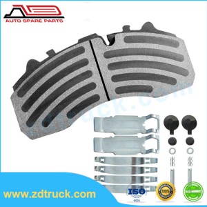 WVA29108 Brake pad for DAF truck_副本