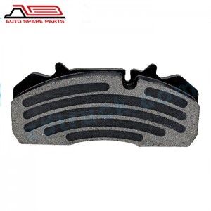 WVA29126 Brake pad for DAF truck